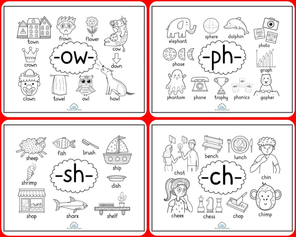 Phonic Book For Grade 1 & 2